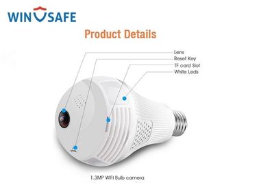 960P WiFi Full HD IP Camera Fisheye 360 ° Easy Setup Support Motion Detection
